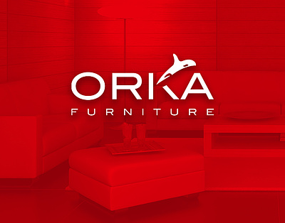 Orka Furniture branding logo logo design