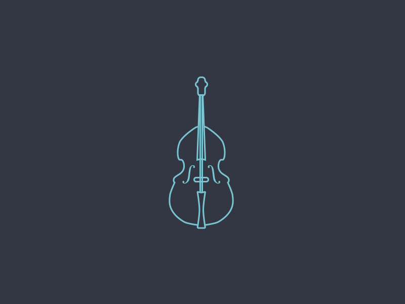 Upright Bass by Michael Hirst on Dribbble
