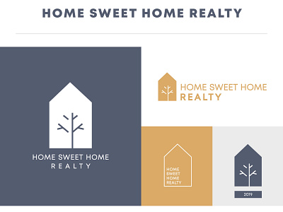 Home Sweet Home Re-design branding clean concept design home logo logo deisgn modern portland real estate