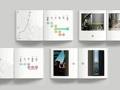 Tokyo - 7 Days | Travel Journal booklet illustration infographics journal print street photography