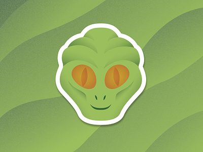 REPTILIAN affinity affinity designer alien design icon illustration print reptilian sticker vector