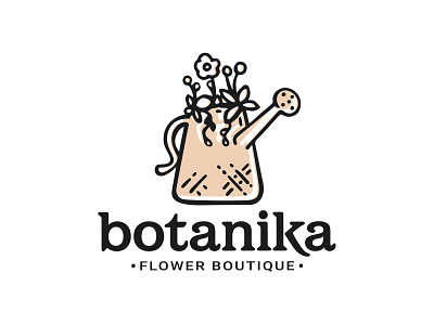 Botanika botanika flowers logo