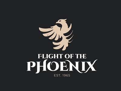 Phoenix bird birds flight logo phoenix