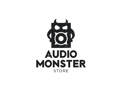 Audio Monster audio logo monster sound speaker
