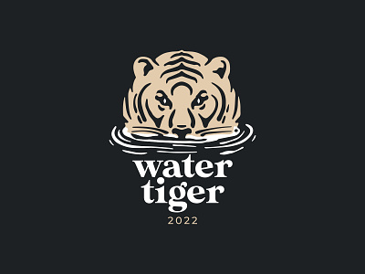 Water tiger 2022 logo tiger water