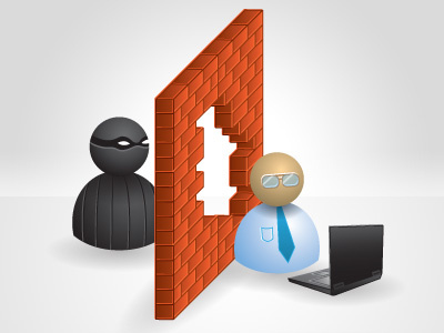 Phishing firewall laptop phisher phishing security spam user