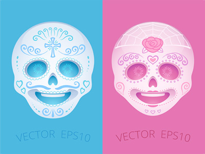 Vector calaveras avatar calavera catrina chat day of the dead emoji emoticon hispanic icon mexican skull smiley