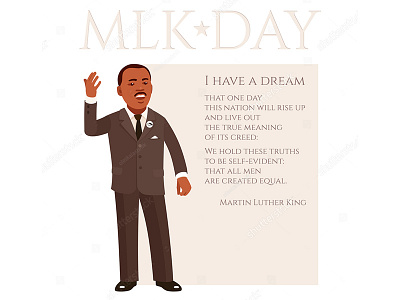 MLK afro american black male freedom have dream holiday leader martin luther king mlk orator racism rights speech