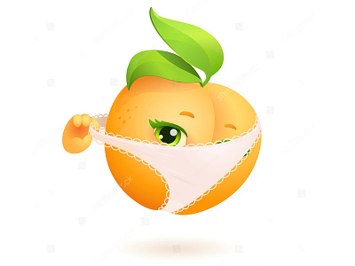 Peach emoji