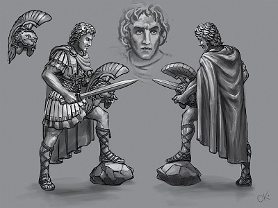Alexander the Great alexander ancient emperor figurine great greece invader king leader macedonian toy soldier warrior