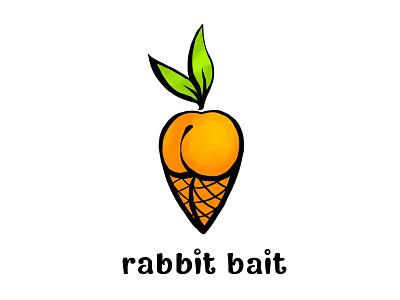 Rabbit Bait ass bait bottom carrot erotic hare love lure peach rabbit seduction sex
