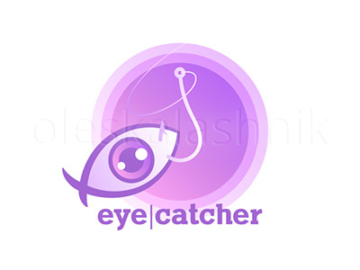 Eye-catcher. Vector sign of clickbait phishing bait fake news click clickbait fraud internet false caption attention attract teaser sticker viral thumbnail link online quirky marketing strategy