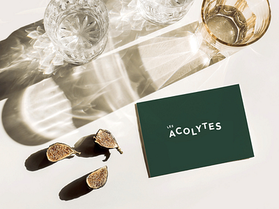 Les acolytes • Restaurant branding design icon illustration logo typography ui web