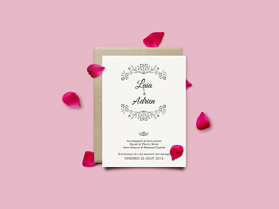 Save The Date Card beauty design illustration invitation pao poster print serigraphy typography
