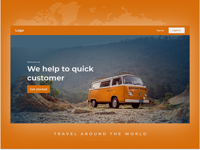 Travel Agency landin web