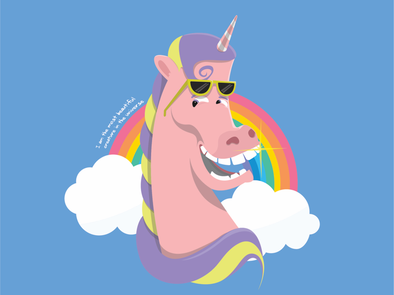 Unicorn drawing awesome myth illustrationforkids illustration horn horse