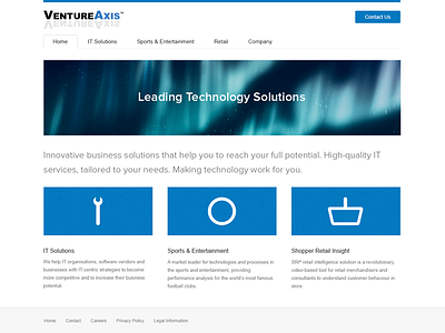 VentureAxis Homepage