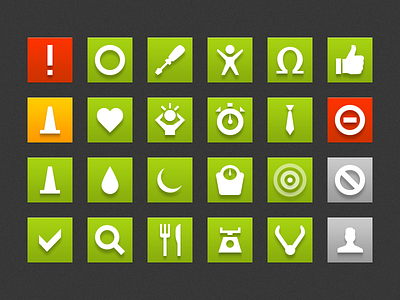 Apollo Icon - Set 1 branding fitness graphic design green icons interface soccer sport timeline ui web