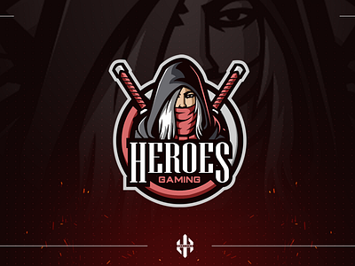 heroes design design logo esportlogo illustration ilustrator logo logo design logomascot mascot mascot character