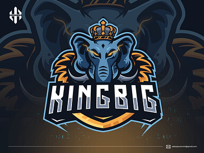 KINGBING branding design logo esportlogo illustration ilustrator logo logo design mascot mascot character vector