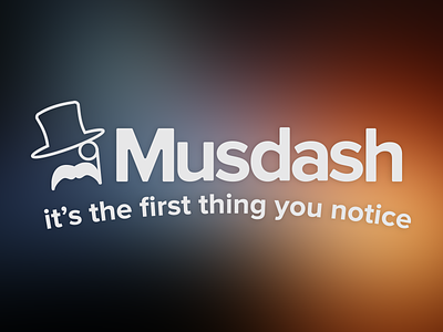 Musdash Logo (final) branding colour gradient illustration logo