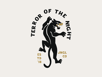Terror of the Night alexatype classic clean font illustration panther smithsonian tattoo tiger vintage