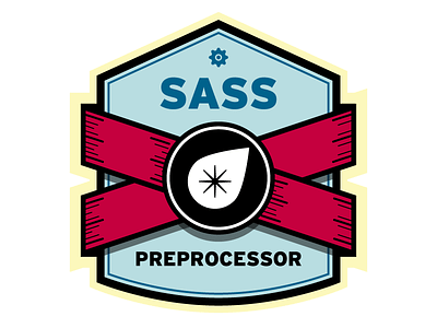 Sass Preprocessor Badge (WIP) badge compass preprocessor sass