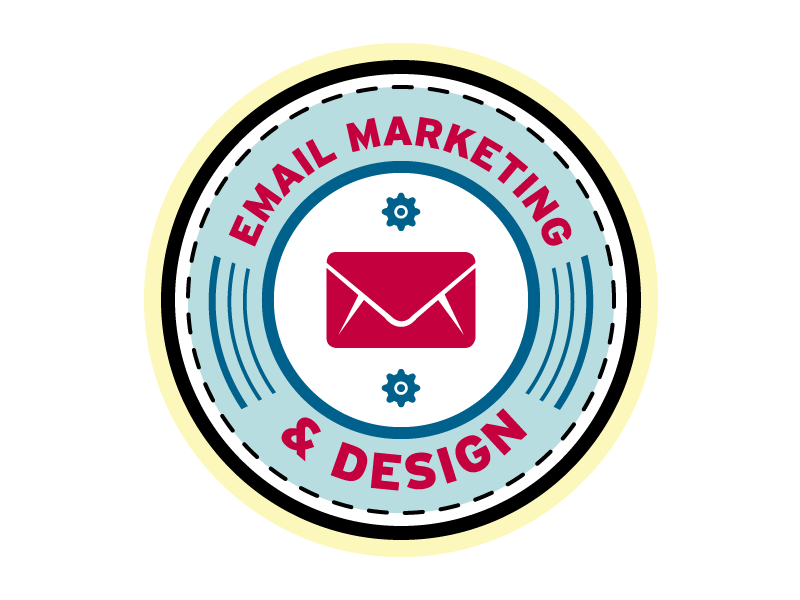 Email marketing badge