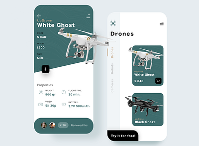 Dronestore android app app design application creative design drone interface ios mobile online socialmedia store uidesign user friendly userinterface ux