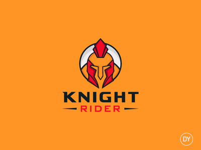 Knight Rider fightclub minimal logo ninja ninja mascot logo design ninja turtle warrior