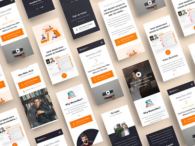 mentorbox UI android app design design ios app design learning app learning website minimal mobile app design shots sleek ui ui ux uidesign uxdesign web web design webapp design webdesign website design