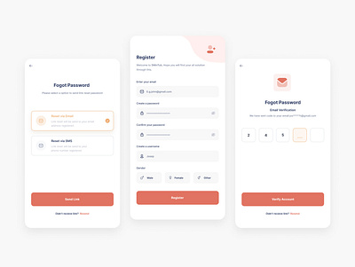 Onboarding Light Version android app design branding design illustration ios app design logo minimal mobile app mobile app design shots ui