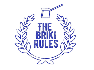 The Briki Rules - Campaign Graphic blue briki cute design graphic irbik logo tradition