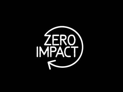 Zero Impact Co brand identity coffee graphic graphic design identity logo logo design re use recycle sustainable