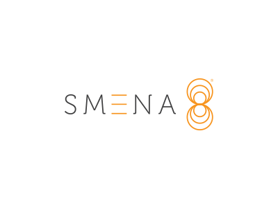 Smena 8 8 lettering logo logotype marks smena