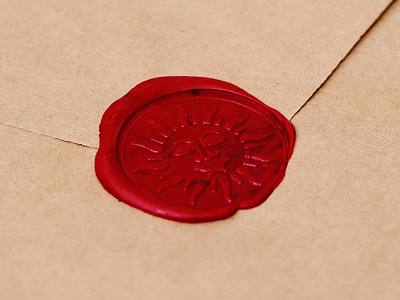 Kirill Fedorov photography fedorov logo logotype photo photographer red sealing wax stamp sun