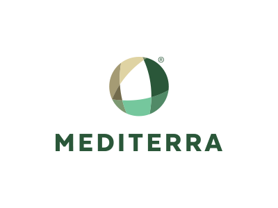 MEDITERRA — Modern Medicine Center circle color logo logotype mark medi medicine pharma sign terra