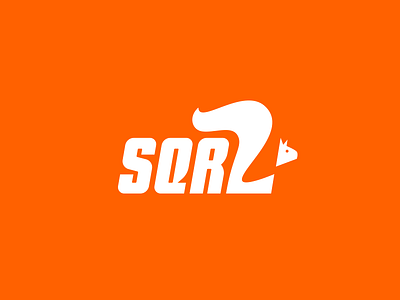SQRL — Surfboards. logo logotype sport sqrl squirrel surf surfing tail water wave
