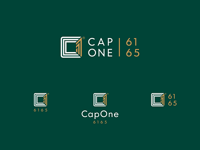Final version. C1/CapOne — boutique men's clothing. 1 boutique c letter line logo logotype mark men monogram square