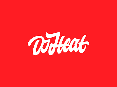 WIP. Dj Heat. calligraphy dj handtype heat lettering logo logotype mark sign
