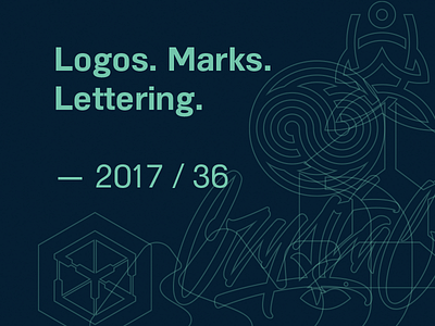 Logos. Marks. Lettering. — 2017 / 36 logo logotype mark monogram sign