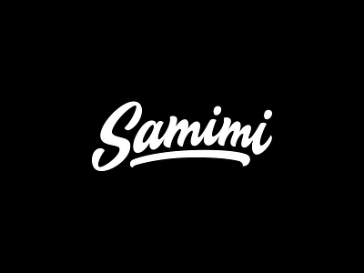 Samimi. calligraphy handtype lettering logo logotype mark trade