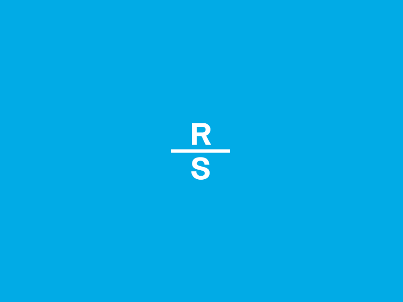 WiP. Rational Solutions. balance logo logotype mark r rational s sign symbols