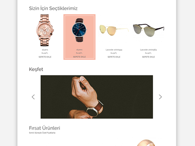 E Commerce design e commerce jewelry ux watch website