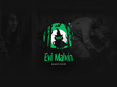 Evil Malvin charachter dark fun horror illustraion quest