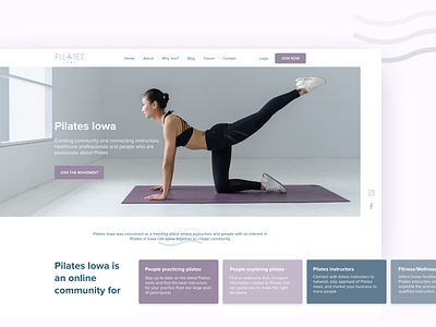 Pilates Iowa | Website