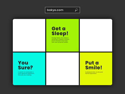 <bakye> Website Landing Page_Instagram Social Branding