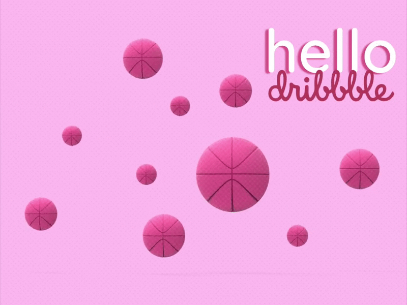 Hello dribbble!! 3d 3d animation 3d art animation basketball debut design first design first shot illustration steps typography ux vector