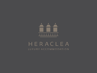 Heraclea accommodation baroque branding design heritage history hvar logo luxury villa