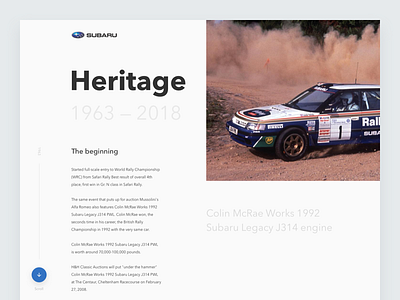 Subaru Impreza Heritage